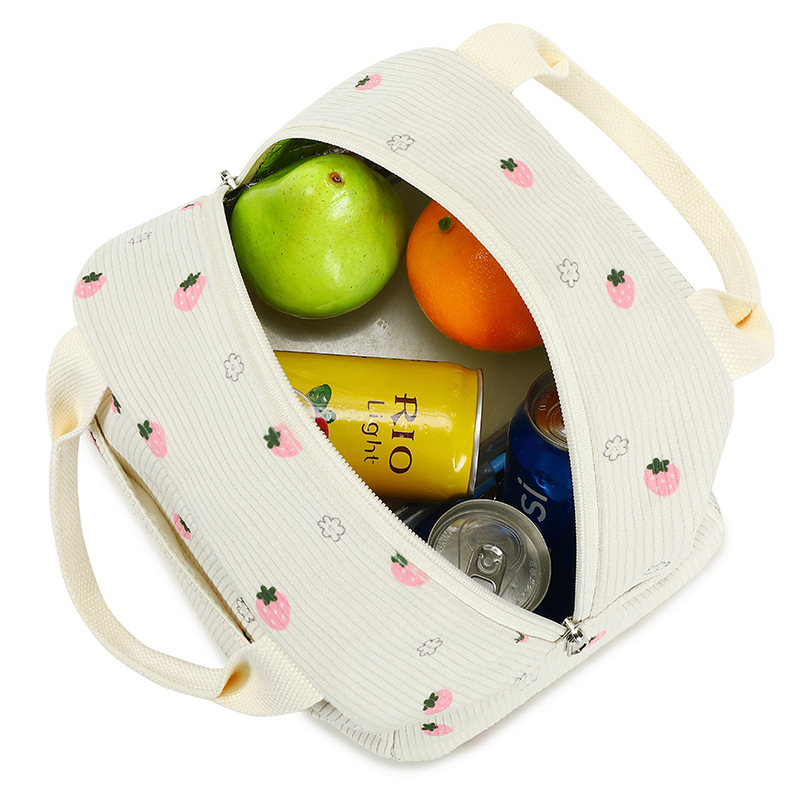 Cross-border multi-functional thick insulation material large capacity lunch bag in stock factory direct supply cost-effective lunch bag