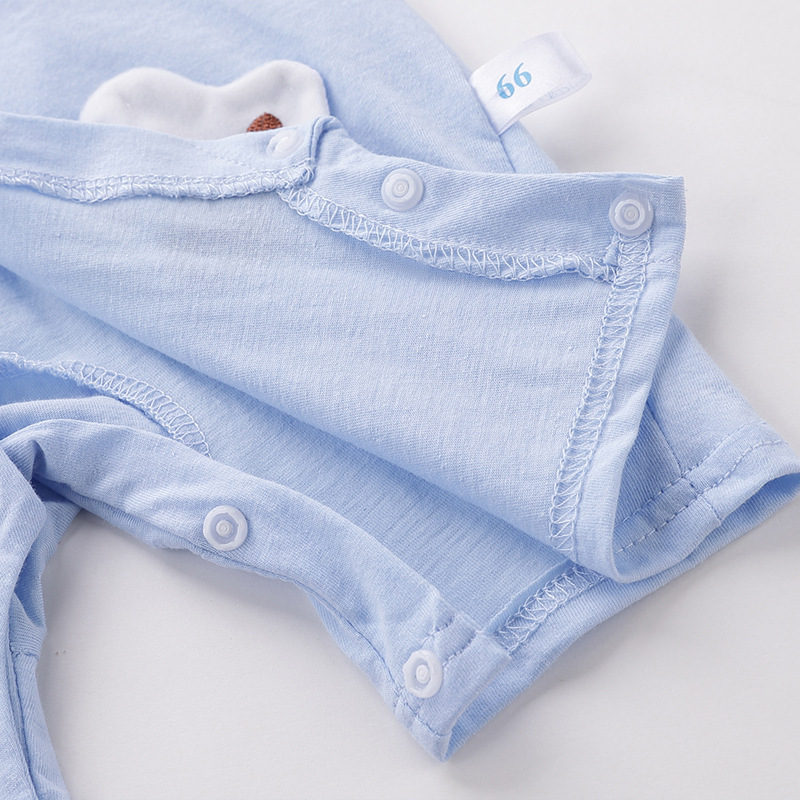 Newborn Small Animal Crawling Clothes Baby Spring and Autum Cotton Jumpsuit Baby Autum Clothes Warm Clothes Pajamas Crawling Clothes