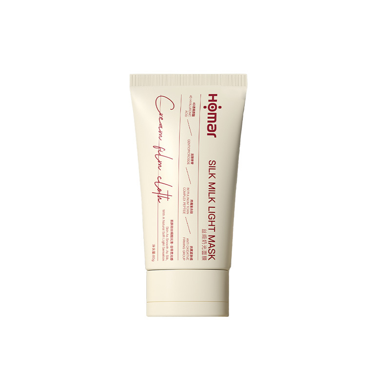 Odm Customized 4D Transparent Yogurt Skin Mask to Brighten, Hydrate, Moisturize and Fade Acne Mark Barrier Repair Mask