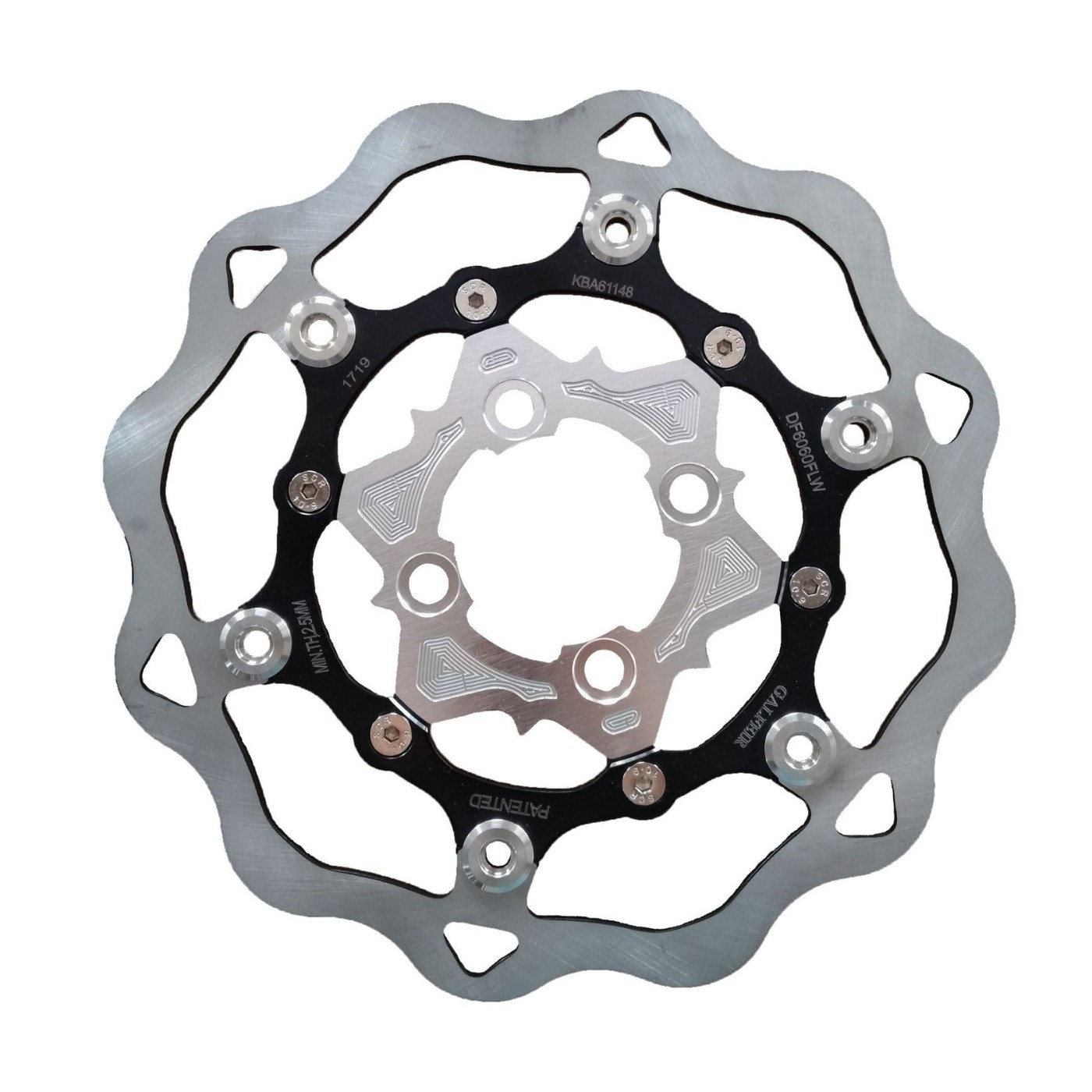 Southeast Asia Motorcycle Galferi Floating Brake Disc Three Laps Suitable for Beatmiovario Brake Disc 260mm