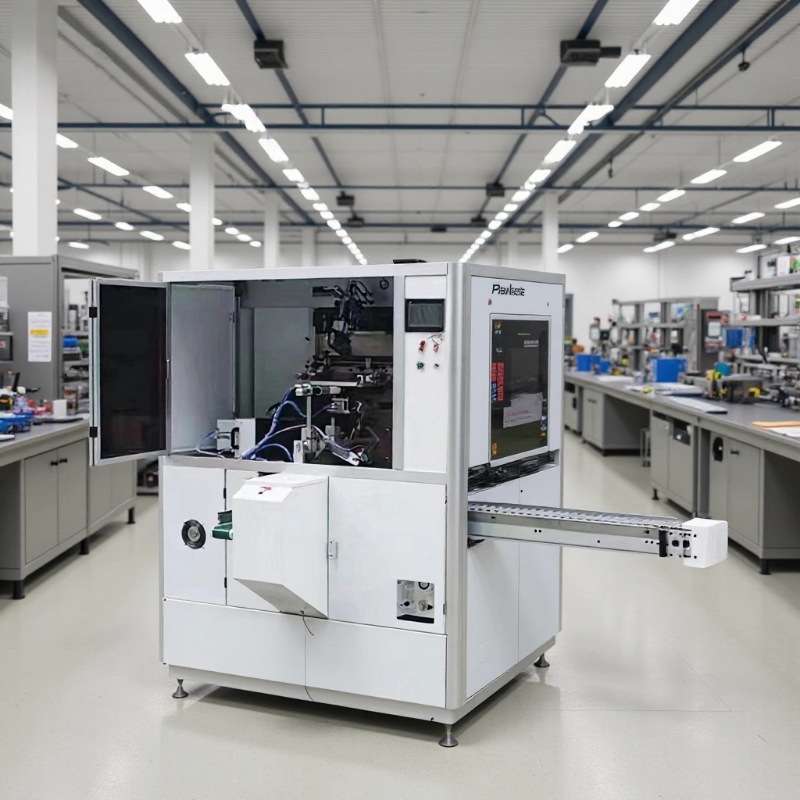 Round Tube Hose Fully Automatic Disc Screen Printing Machine Cosmetic Lipstick Tube Single Color Uv Curing Screen Printing Machine Screen Printing Machine