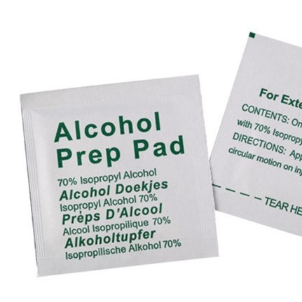 Cleaning Wipes Manufacturer Bulk Wholesale Alcohol Package for Electronic Products Disinfection Disposable Alcohol Cotton Pads