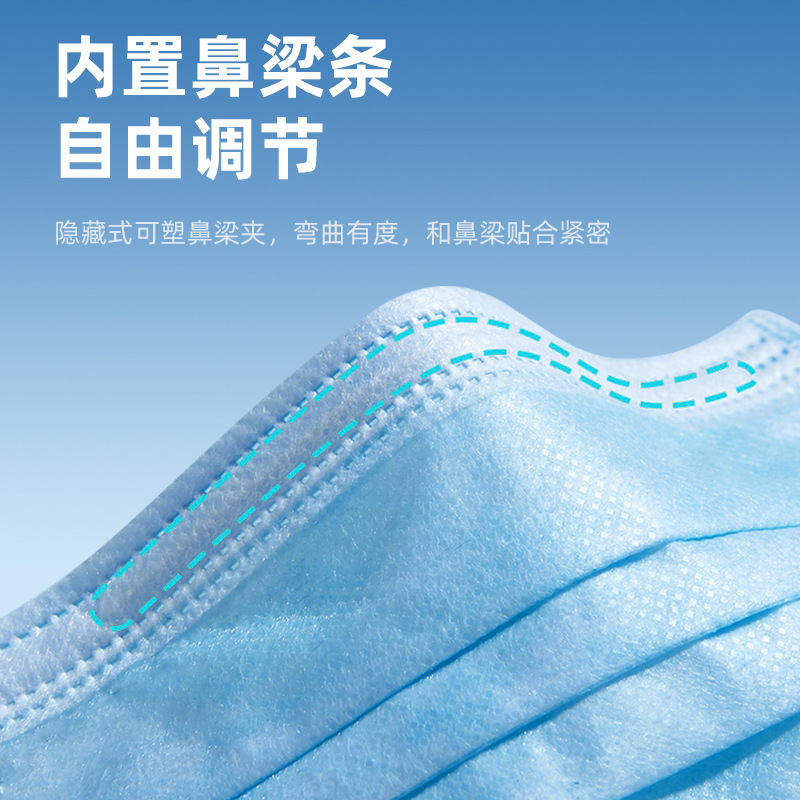Yujinlan Disposable Medical Surgical Mask Independent Protective Mask Sterile Medical Grade Surgical Mask Dropshipping