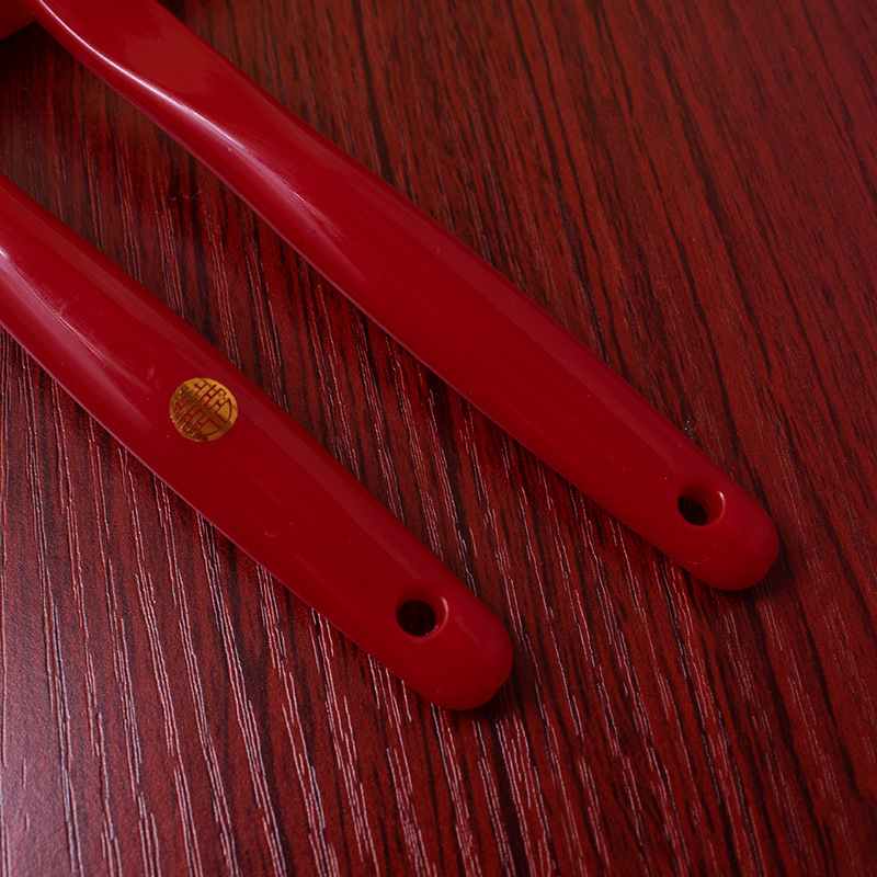 Wedding Celebration Double Happiness Toiletries Wedding Couple Soft Bristle Toothbrush Bride Dowry Red Festive Set