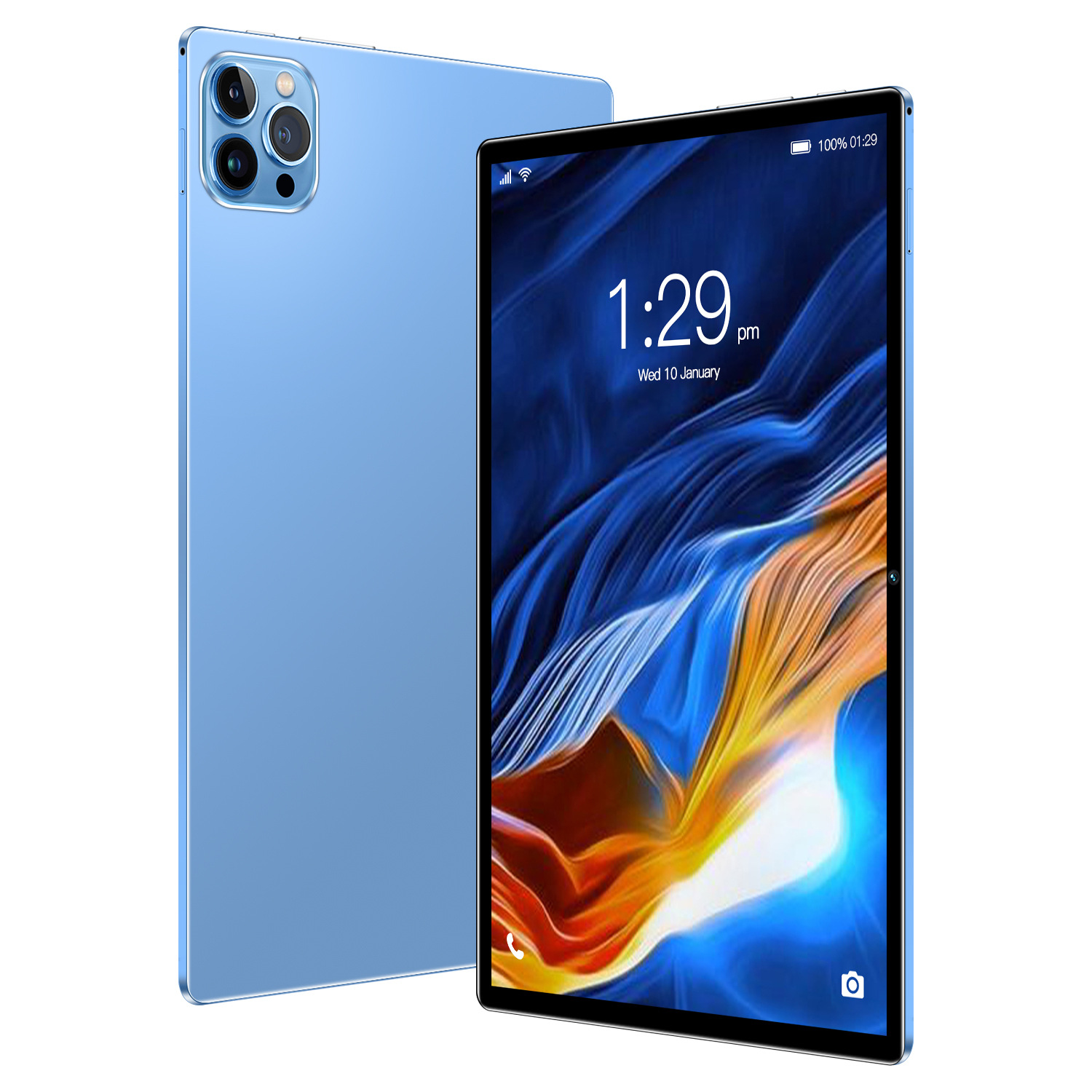 2025 P60 Cross-Border New Model Android 10inch Tablet Computer Octa-Core 4g Learning Machine Wifi Factory Wholesale