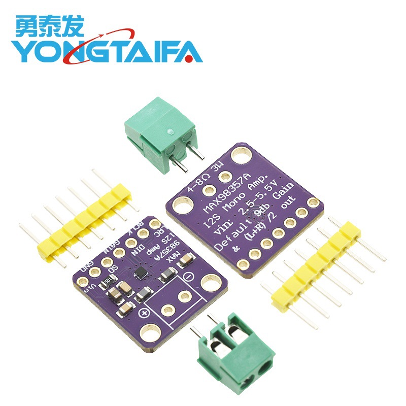 Max98357 I2S Audio Amplifier Module Without Filter Class D Amplification Supports Esp32 Raspberry Pi