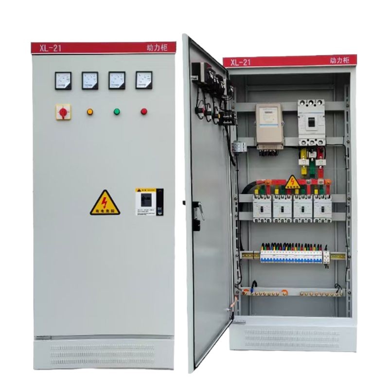 Complete Set of Distribution Box Low Voltage Xl-21 Power Switch Cabinet Ggd Construction Site Outdoor Floor-Standing Electrical Cabinet Complete Set of Control Box