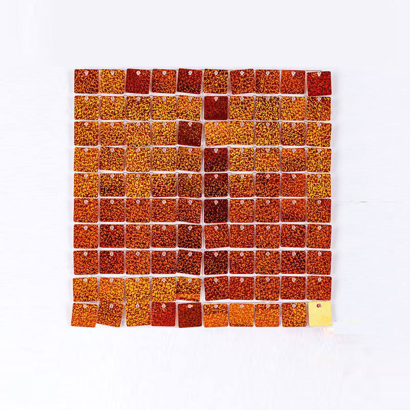 Buckle plate Transparent buckle plate Wedding decoration Buckle plate Sequin background wall Advertising buckle plate