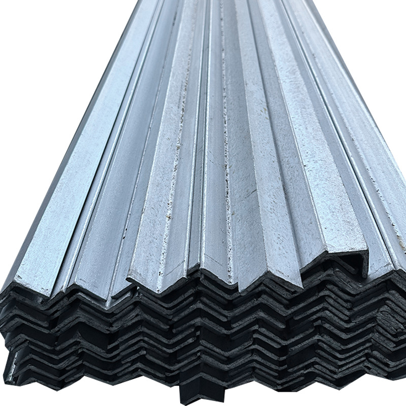 Ready Supply of 50X50 Equal-Sided Galvanized Angle Steel, Perforated National Standard Angle Steel Q235 Hot-Dip Galvanized Angle Steel
