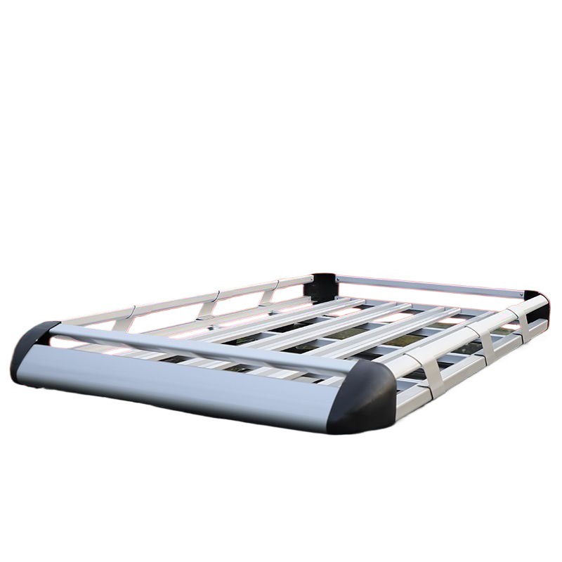 Roof Rack Suv Car Aluminum Alloy Roof Luggage Frame Off-Road Vehicle Travel Basket Universal Shelf