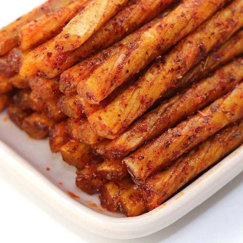Dr. Jinfeng beef tendon 20g 1 box free shipping 8090 s nostalgic snack spicy strips spicy vegetarian beef tendon spicy slices gluten
