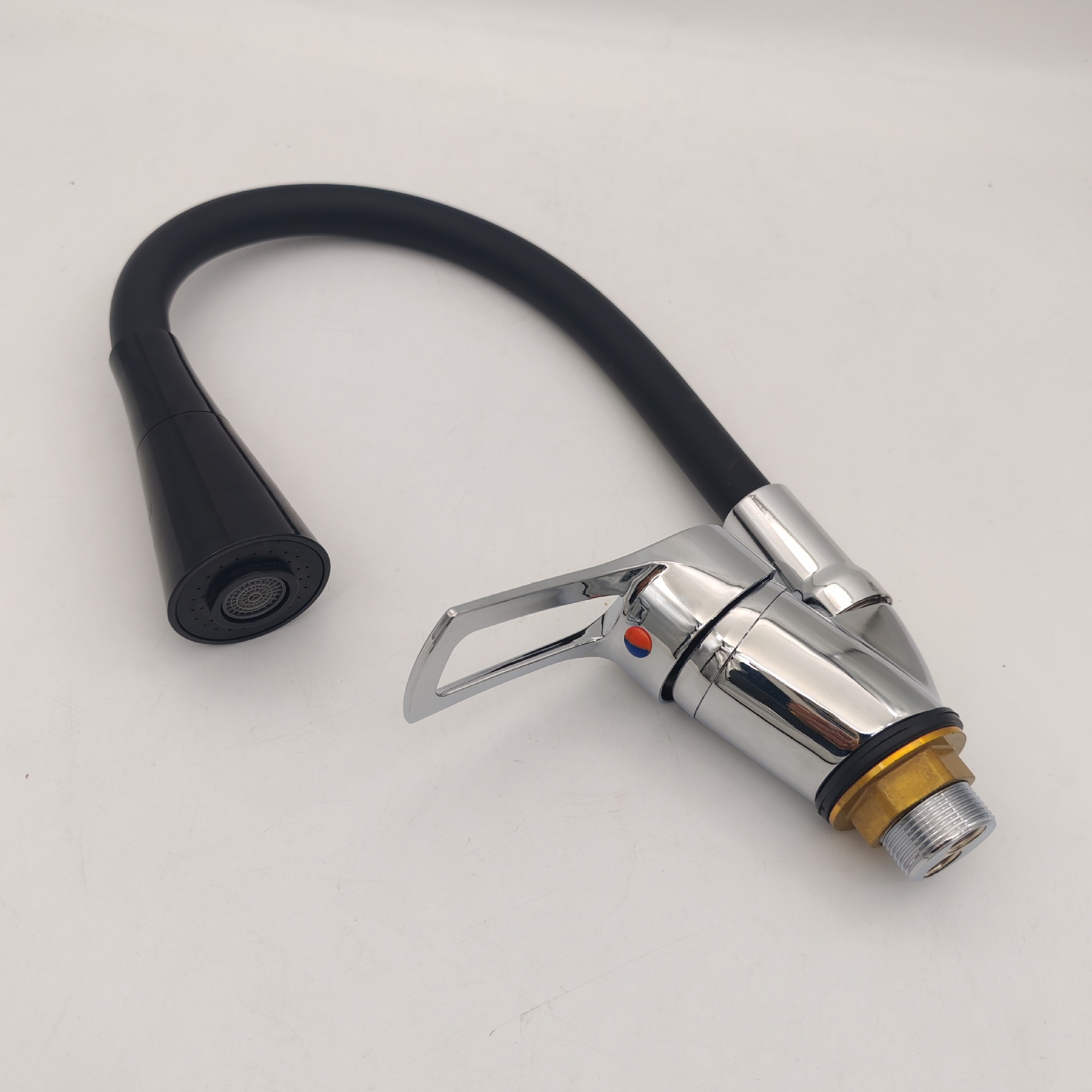 Bathroom Manufacturer Wholesale Cross-Border Ingot Color Universal Pipe Faucet Kitchen Sink Hot and Cold Dish Basin Faucet