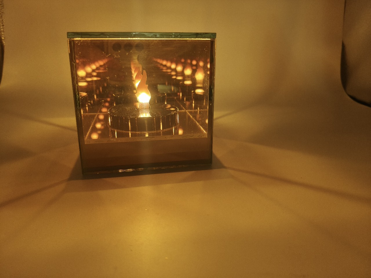 Cross-Border Luminous Glass Desktop Ornaments 3D Carved Night Light Creative Holiday Gift Manufacturer