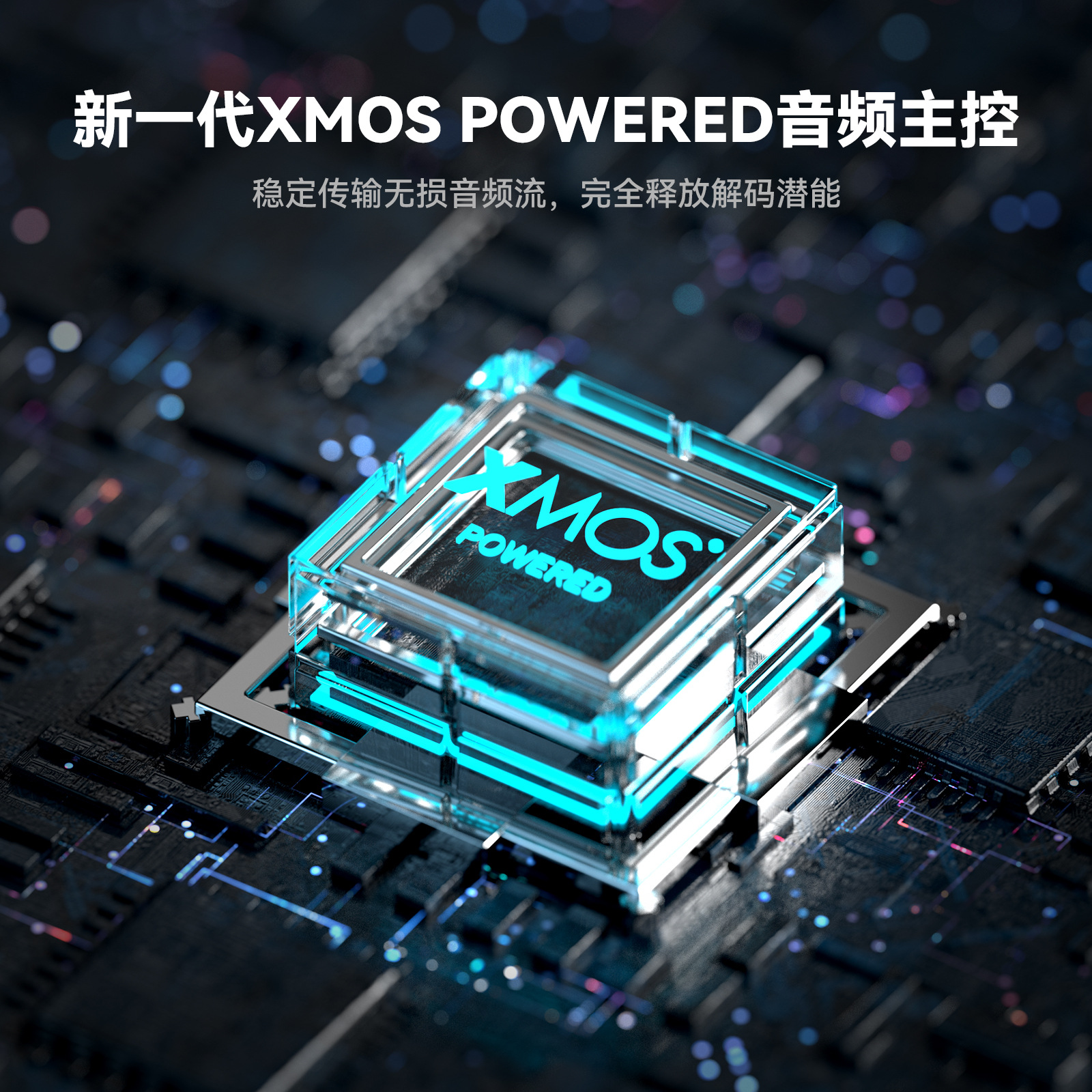 Fosiaudio Xmos Convenient Hifi Decoding Headphone Amplifier Small Tail Audiophile Balanced Headphone Amplifier