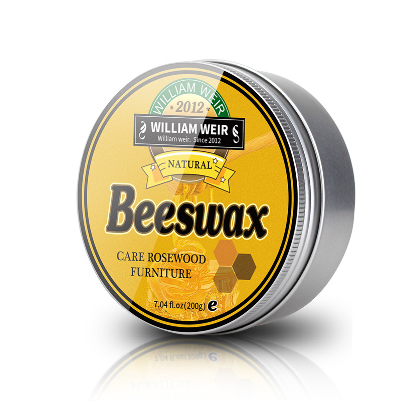 Redwood furniture wax solid wood furniture beeswax natural environmental protection wax 200g floor wax brightening polishing solid wax wholesale