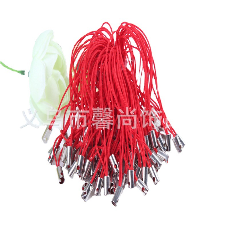 Manufacturers wholesale a large number of colorful mobile phone rope mobile phone lanyard mobile phone pendant rope mobile phone chain jewelry diy