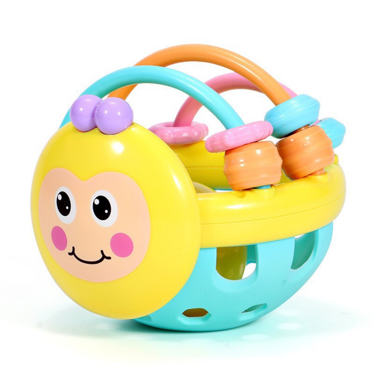 Cross-border newborn baby toys newborn rattle 6 to 12 months baby grasping 0-1 years old early education educational grasping