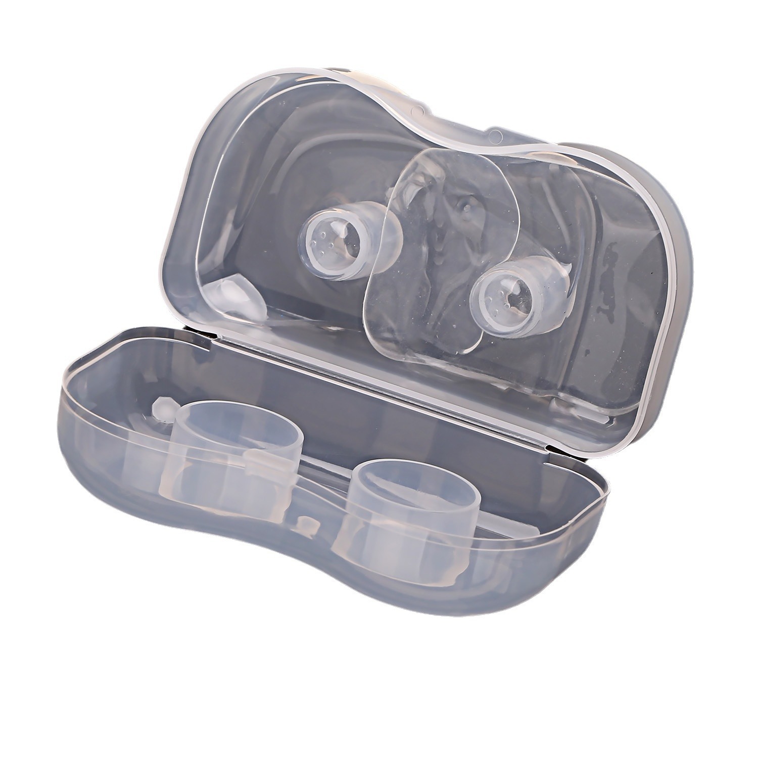 Manufacturer Wholesale Full Silicone Nipple Protectors, Full Circle, Semicircle, Triangle Breast Protectors, Nursing Breast Pads, One Pair in a Box