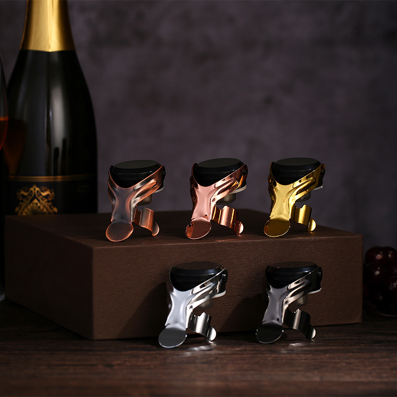 Универсальная пробка для шампанского, пробка для красного вина, пробка для сохранения свежести, пробка из нержавеющей стали, пробка для бутылки вина, оптовая упаковка