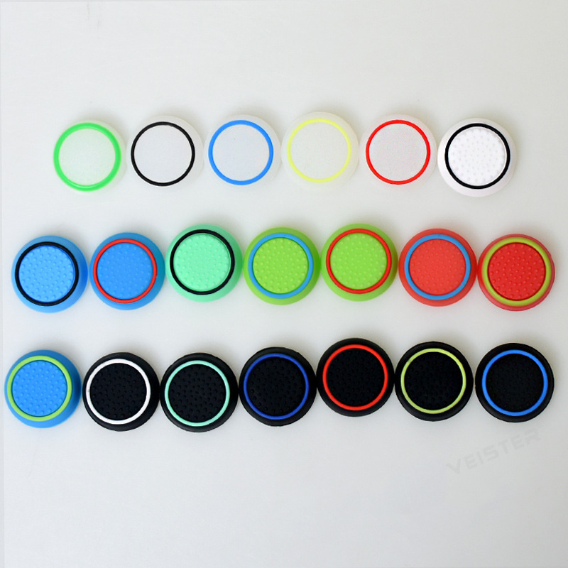 Ps5 Rocker Cap Ps3Ps4Xboxone360 Mushroom Head Key Cap Two-Color Handle Silicone Cap