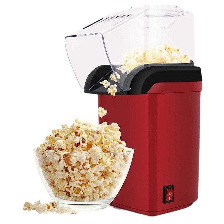 Cross-Border Foreign Trade Electric Blower Type Popcorn Machine Household Popcorn Machine Mini Popcorn Machine Electric Heating Popcorn Machine