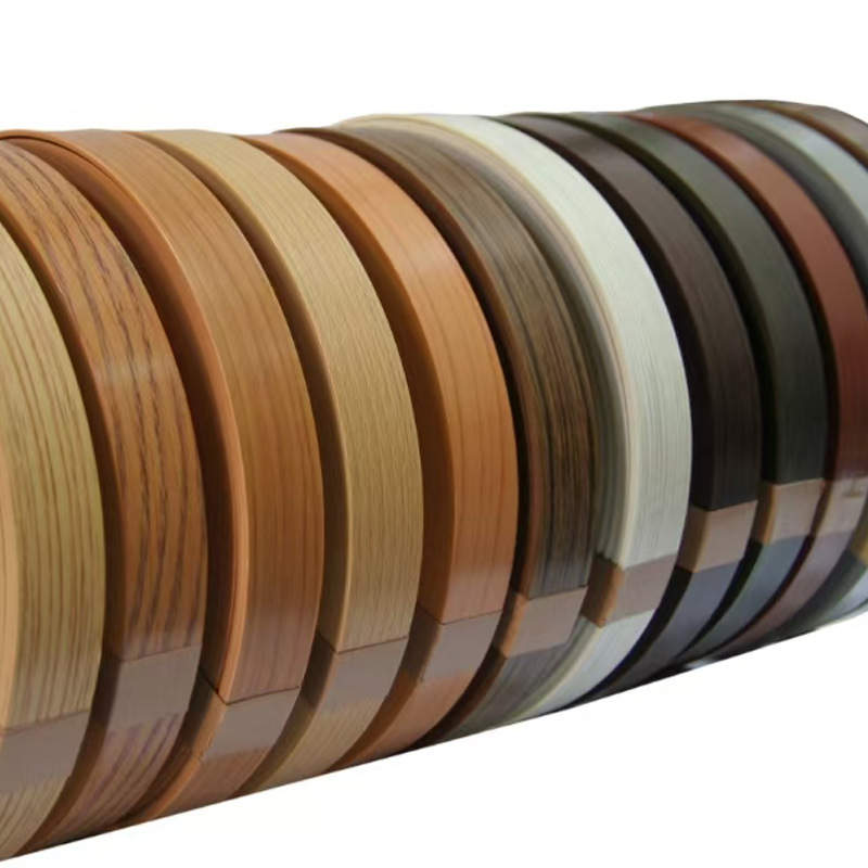 Мощный производитель, индивидуальные PVC кромочные полосы, безкраска, самоклеящиеся декоративные полосы для мебели, кромочные полосы для шкафов