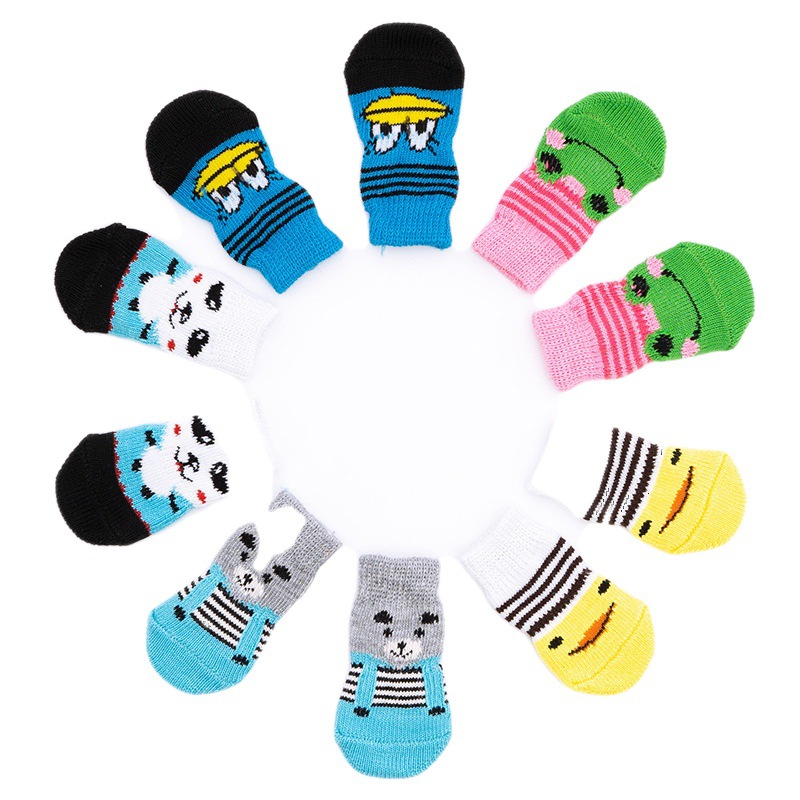 Dog socks pet socks teddy anti-scratch anti-dirty cat puppy cat socks pet socks pet supplies wholesale