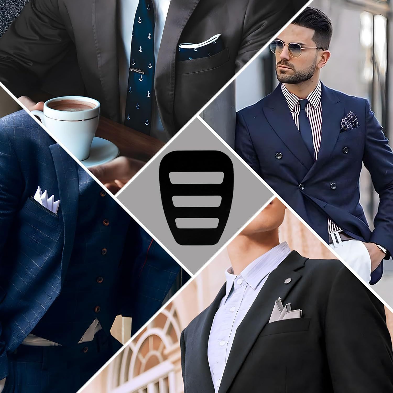 Square towel fixing piece suit pocket towel bracket support piece black in stock wholesale