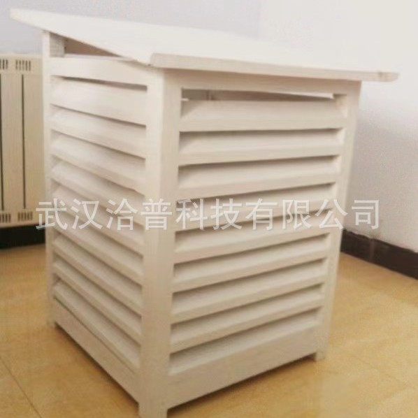 Weather Station Louver Box Outdoor Lawn Thermometer Observation Instrument Field Environment Four-Sided Experimental Equipment Monitoring