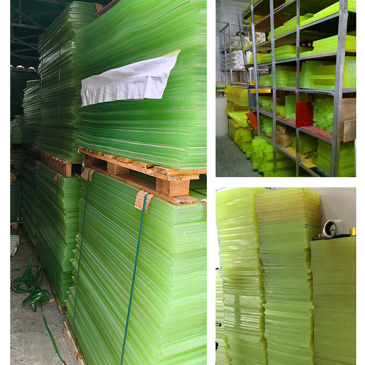 Polyurethane Anti-Collision Block Wear-Resistant Tendon Buffer Shock-Absorbing Pad Spring Rubber Processing Excellent Rubber Gasket Pu Board Processing