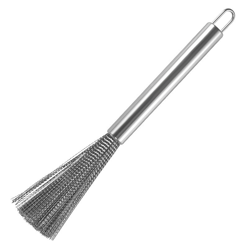 New 304 stainless steel pot brush household cleaning brush steel wire washing pot washing and decontamination multi-purpose kitchen artifact