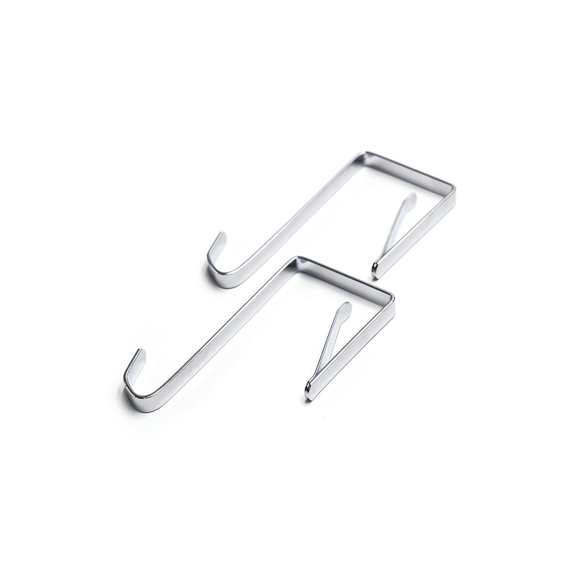 8mm Storage Hanging Bag Door Hook, 6mm Spring Hook, Universal Traceless Hook with Barb, No-Drill Hook, Flat Hook for Door