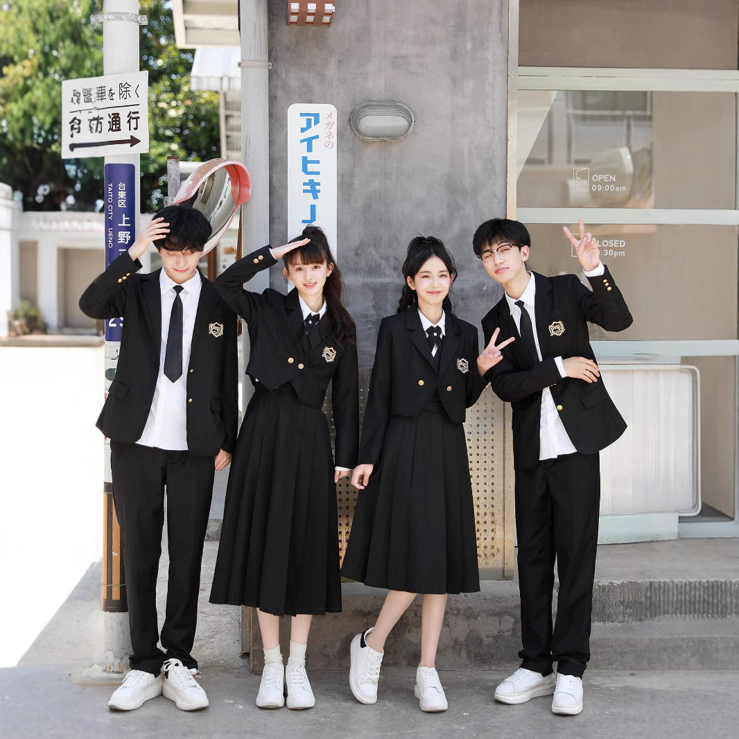 Костюм для выпускного в колледжском стиле, униформа для школьного хора, выступления, для старших и младших школьников