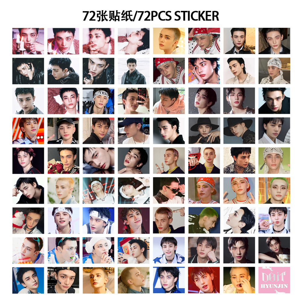 127 Straykids Do It Hyunjin Photo Stickers in Stock