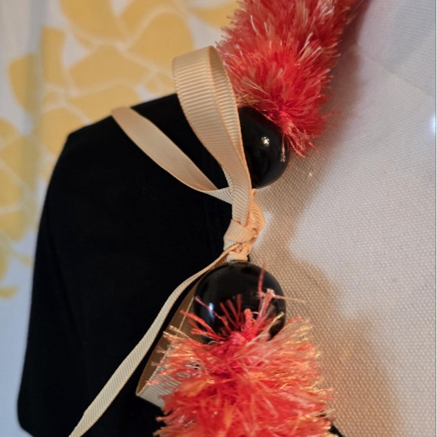 Cross-Border Popular Graduation Season Eyelash Ribbon 2025 Graduation Party Holiday Celebration Award Wreath Necklace