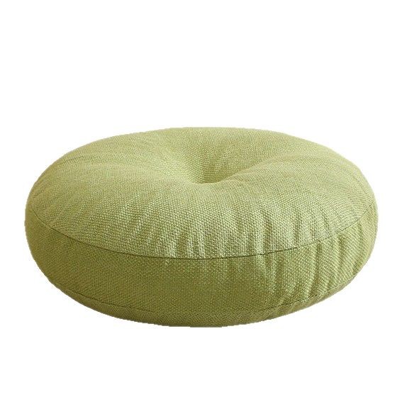 Japanese-style linen futon seat cushion thickened cushion fabric bay window balcony sitting bay window tatami cushion pillow
