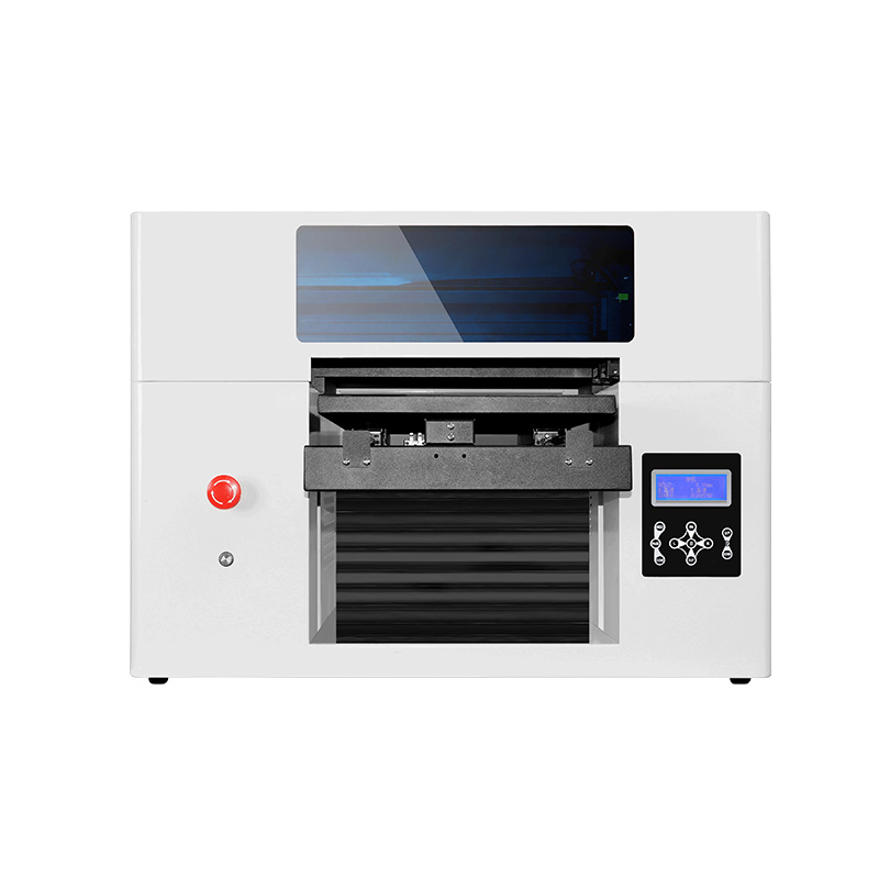 Small Uv Flatbed Printer Mobile Phone Case Acrylic Pvc Metal Leather Textile Clothing T-Shirt Printing Machine