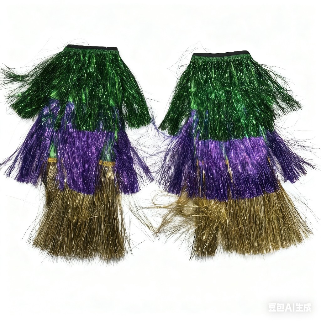 European and American Carnival Party Tinsel Poncho Top Stage Performance Costume Cross-Border Amazon Performance Costume Cape