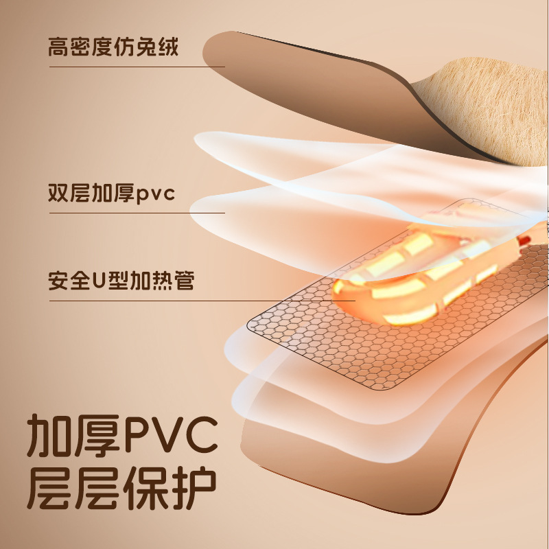 National Standard Rechargeable Hot Water Bag Explosion-Proof Automatic Power-Off Hot Water Bag Plush Cartoon Double Hand Warmer Baby Factory Wholesale