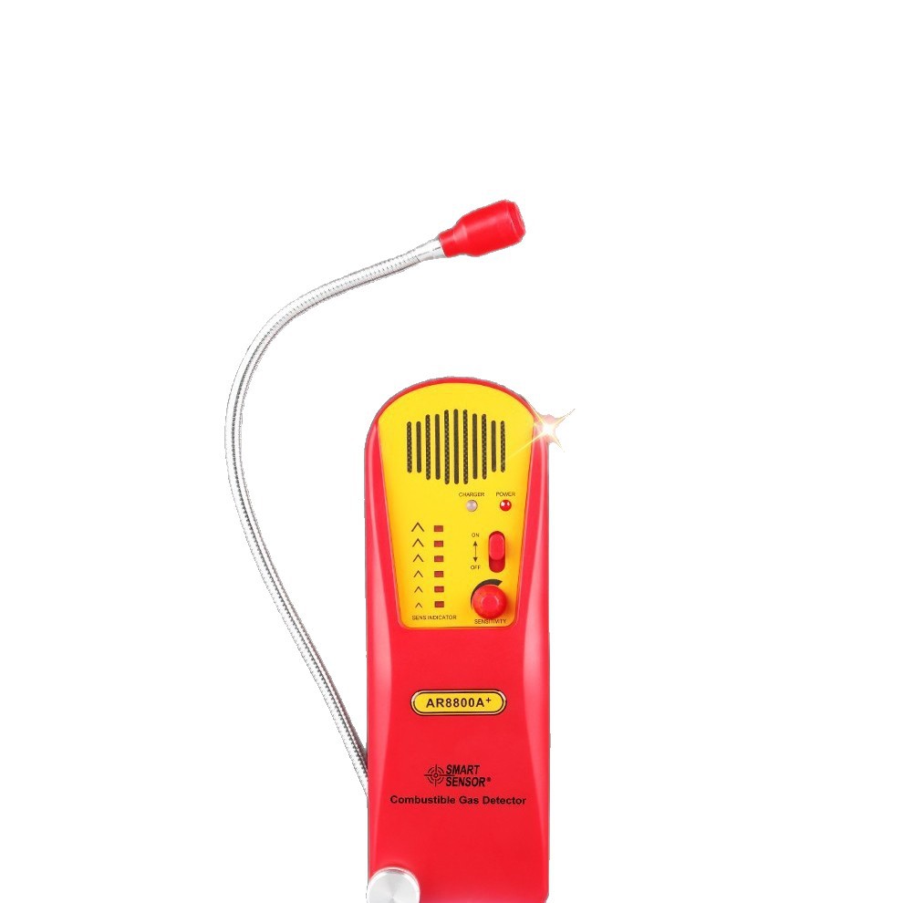 Xima Ar8800A High-Sensitivity Combustible Gas Detector Digital Display Flammable Natural Gas Gas Liquefied Gas Alarm