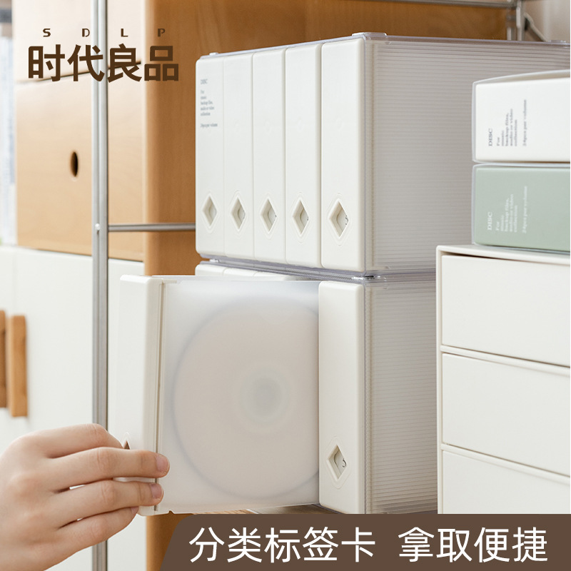 Wholesale CD box CD bag ps4 game disc finishing disc plastic 24 CD storage box wholesale creative