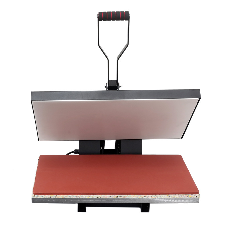 High-pressure flat ironing machine 40*60 small manual T-shirt clothing printing pattern embossing heat transfer pressing machine