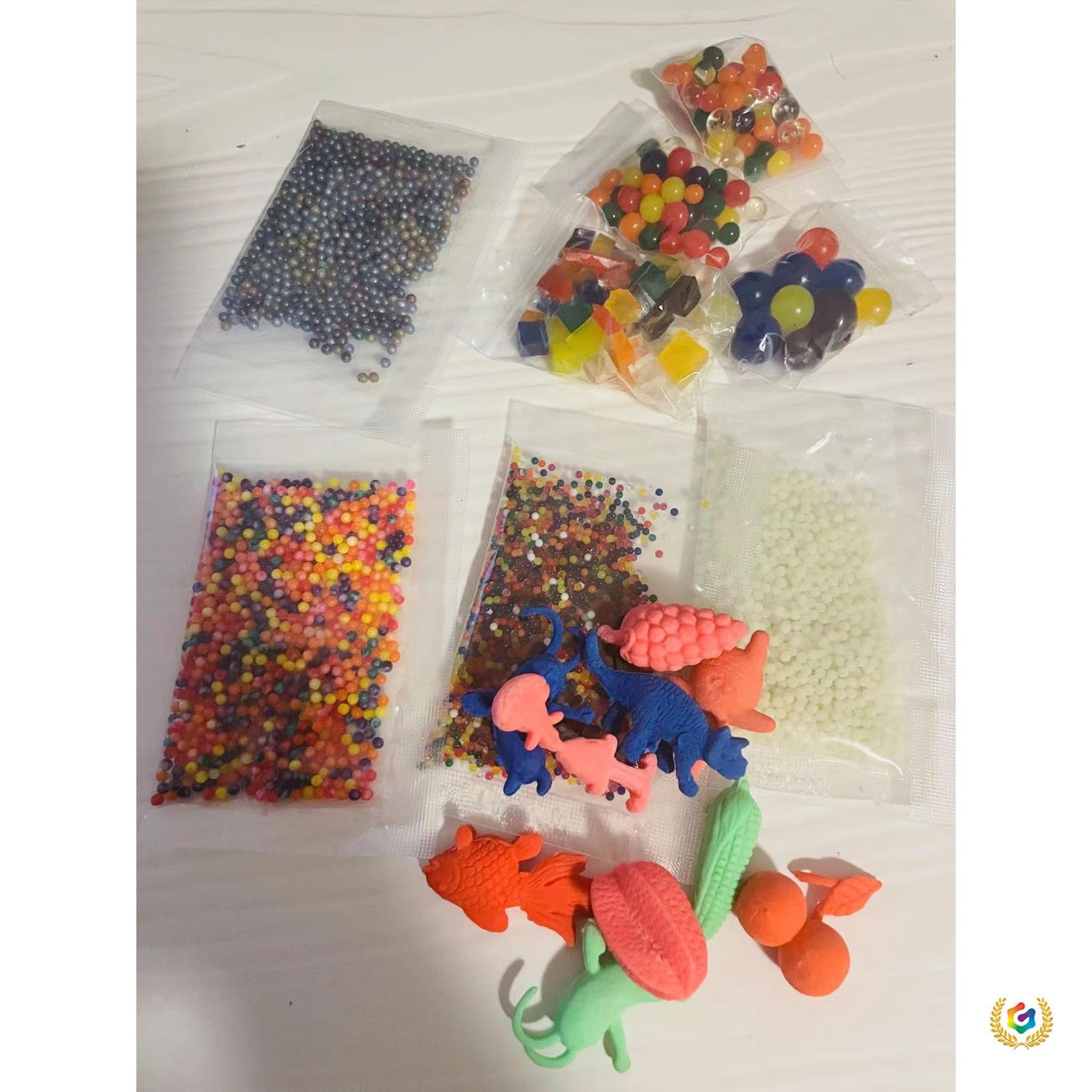 ✅ Hydroponic Plant Crystal Beads Crystal Mud Flower Growing Water Baby Beads Water Beads Absorbent Sponge Baby Bubble Beads Water Essence