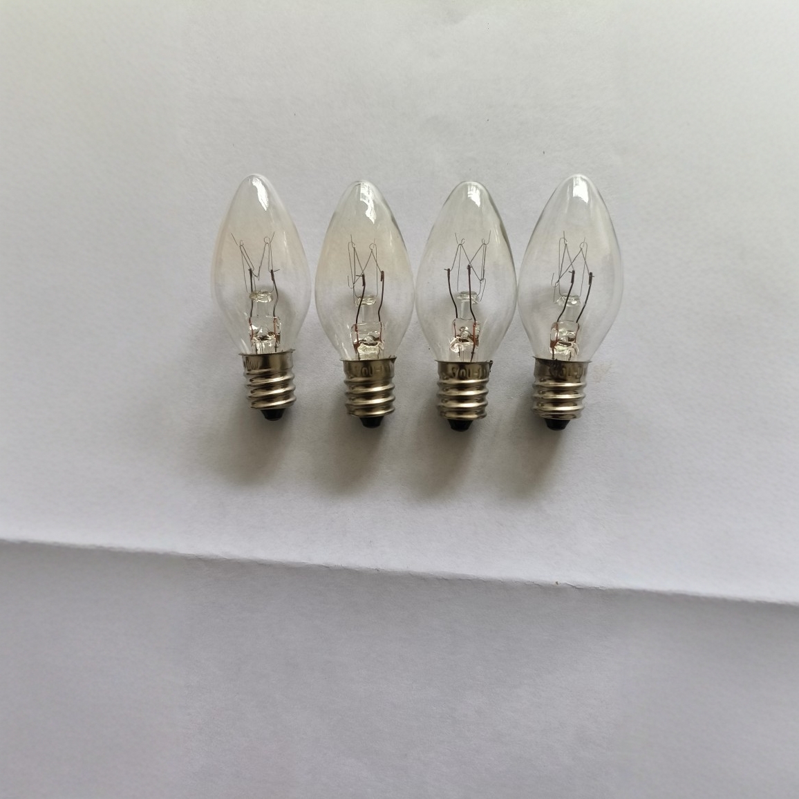 C7 Us Standard E12 Incandescent Lamp Salt Lamp String Light 120V15W Cross-Mirror E-Commerce Special Product