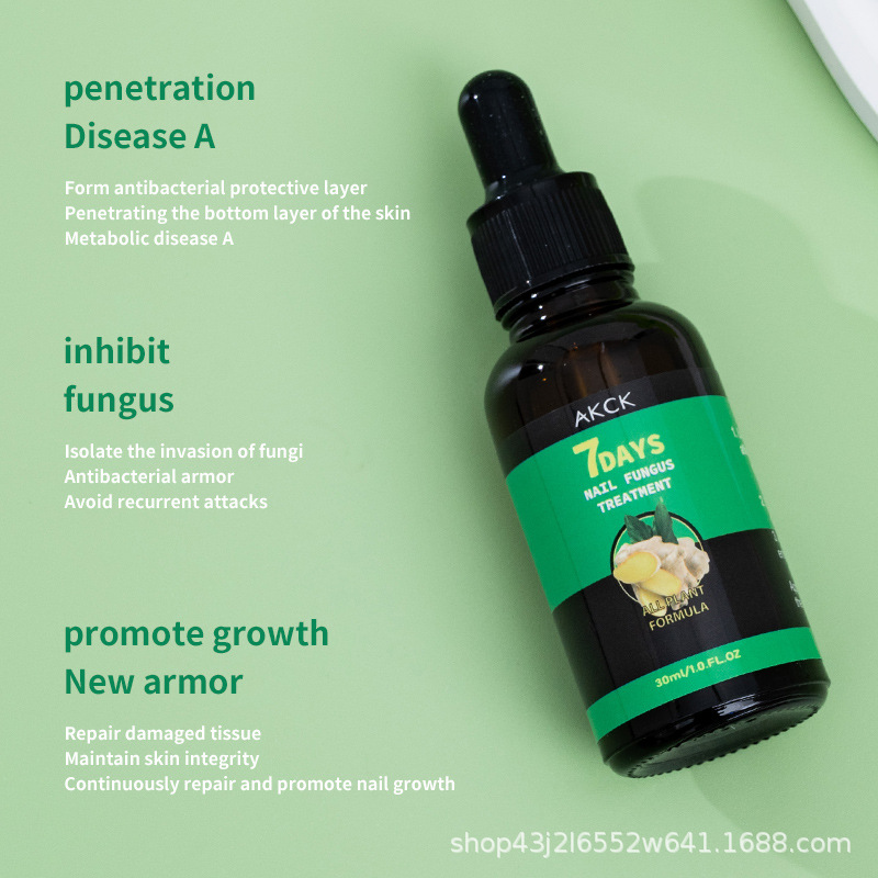 Cross-Border Full English Ginger Nail Care Solution Nail Care Hand and Foot Nail Moisturizing Care Solution Spot Wholesale