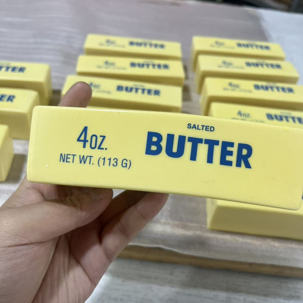 Stress-Relief Squishy Toy for Students, Slow Rising, Slow Rising Food Toy, Butter Stick, Slow Kneading Food