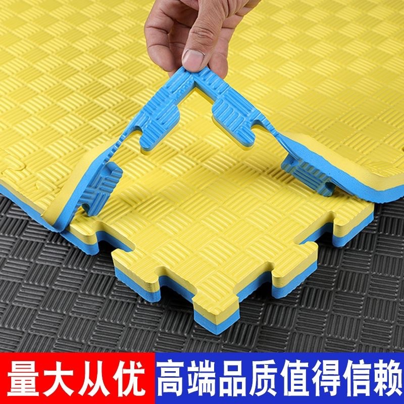 Taekwondo Floor Mat Martial Arts Fighting and Fighting Sports Mat Thickeneded Gymnastics Training Mat 1m Large Foam Floor Mat