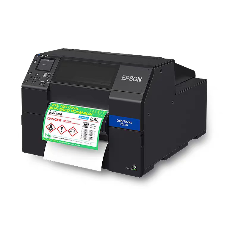 Epson Cw-C6030/6530Ap Industrial-Grade Full-Color Label Printer Automatically Cuts and Peels