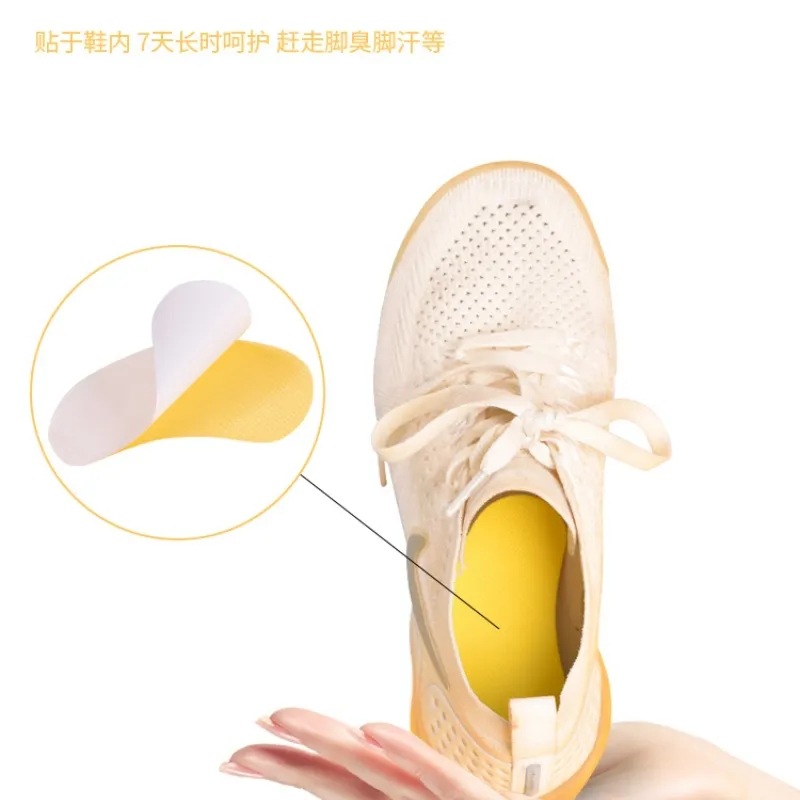 Deodorant Patch, Disposable Portable Foot Odor Patch, Odor Removal Patch for Sneakers and Leather Shoes, Odor Removal Patch for Foot Sweat, Insole Fragrance Deodorant Patch