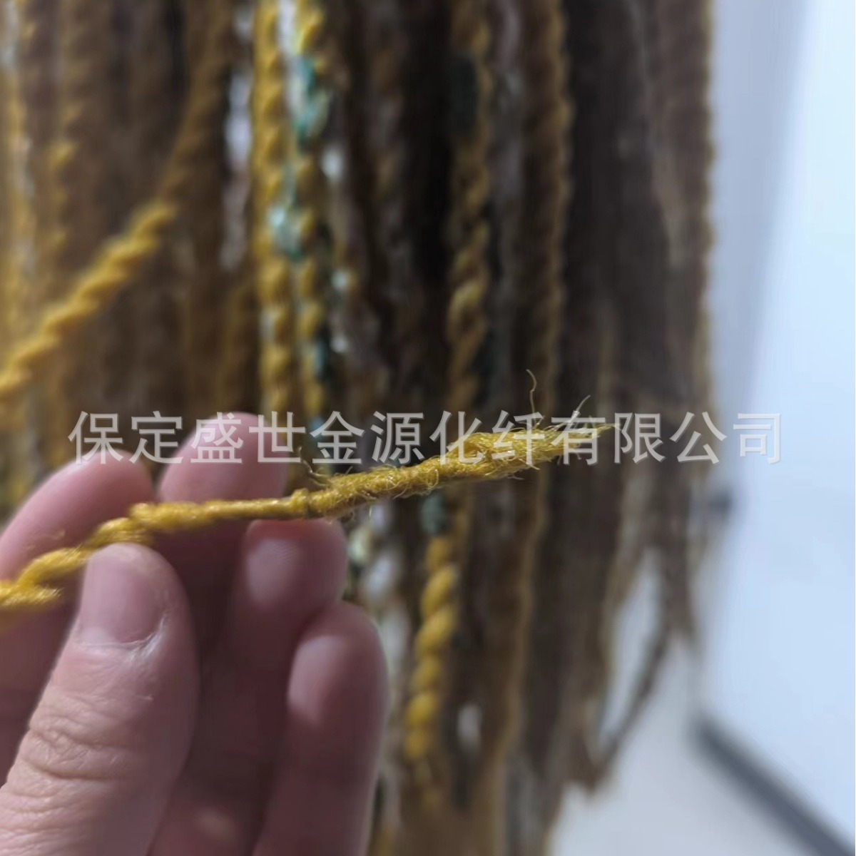 Brazilian silk BRAZIL WOOL HAIR black rayon Black Dirty braid expanded silk carpet yarn Brazilian WOOL HAIR